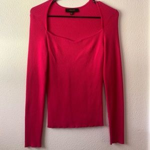 LA RAMBLA SQUARE NECKLINE SWEATER SHIRT